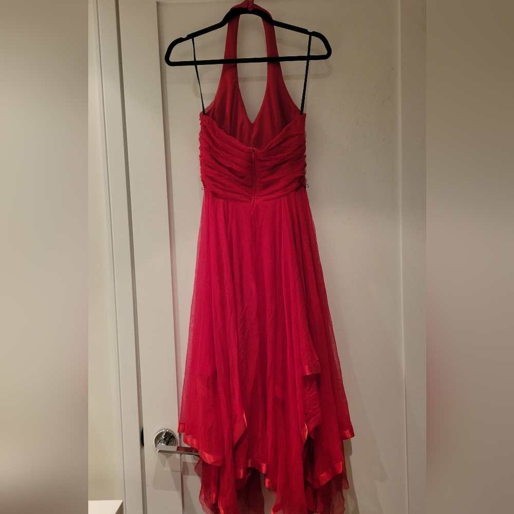 Elegant Red Evening Dress
